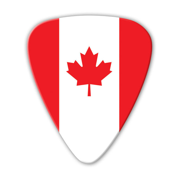 World Flag - Canada Flag Multi Pack - Custom Printed Picks - Custom Plectrum - Plektren Bedrucken - Mediators - 2