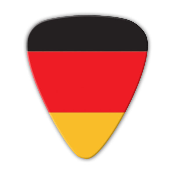 World Flag - Germany Flag Multi Pack - Custom Printed Picks - Custom Plectrum - Plektren Bedrucken - Mediators - 2
