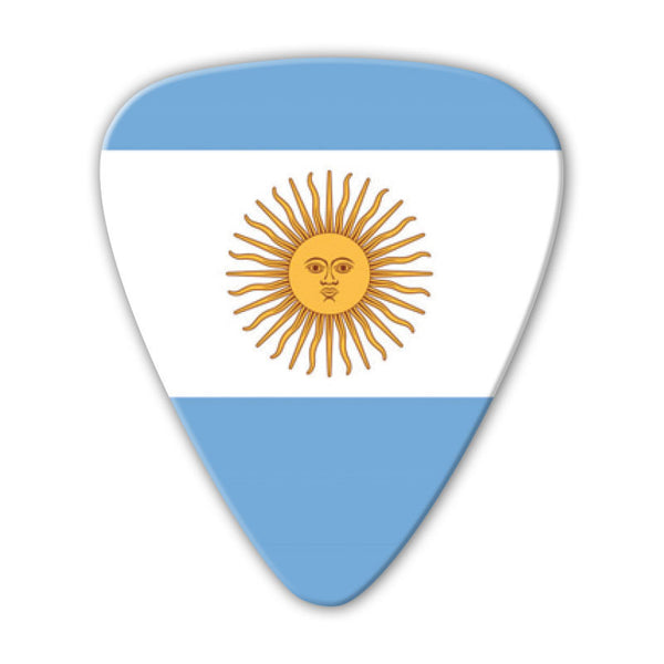 World Flag - Argentina Flag Multi Pack - Custom Printed Picks - Custom Plectrum - Plektren Bedrucken - Mediators - 2
