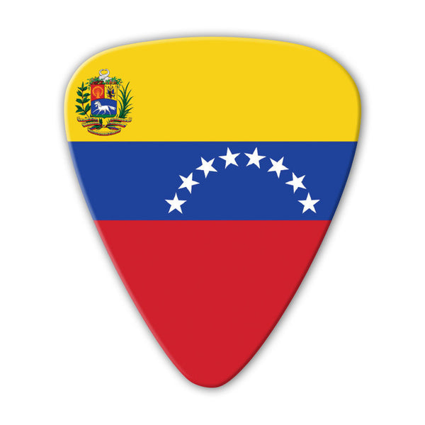 World Flag - Venezuela Flag Multi Pack - Custom Printed Picks - Custom Plectrum - Plektren Bedrucken - Mediators - 2