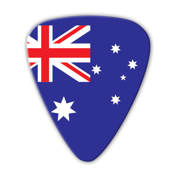 World Flag - Australia Flag Multi Pack - Custom Printed Picks - Custom Plectrum - Plektren Bedrucken - Mediators - 2