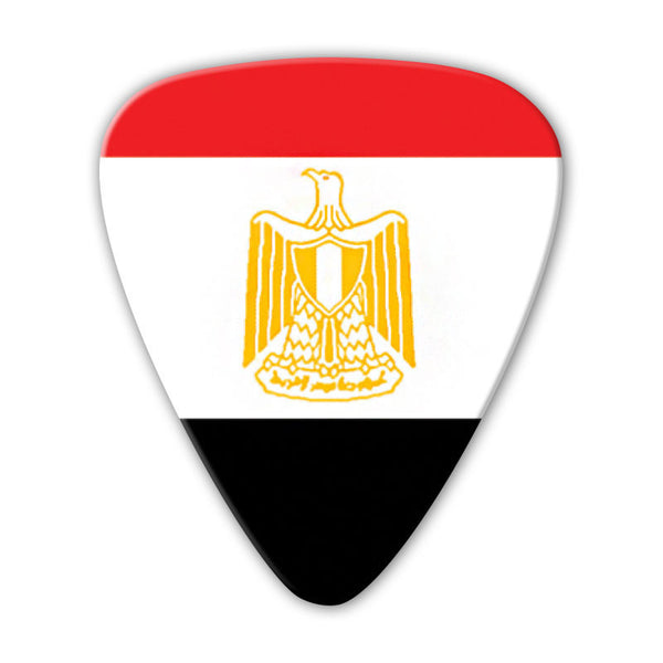 World Flag - Egypt Flag Multi Pack - Custom Printed Picks - Custom Plectrum - Plektren Bedrucken - Mediators - 2