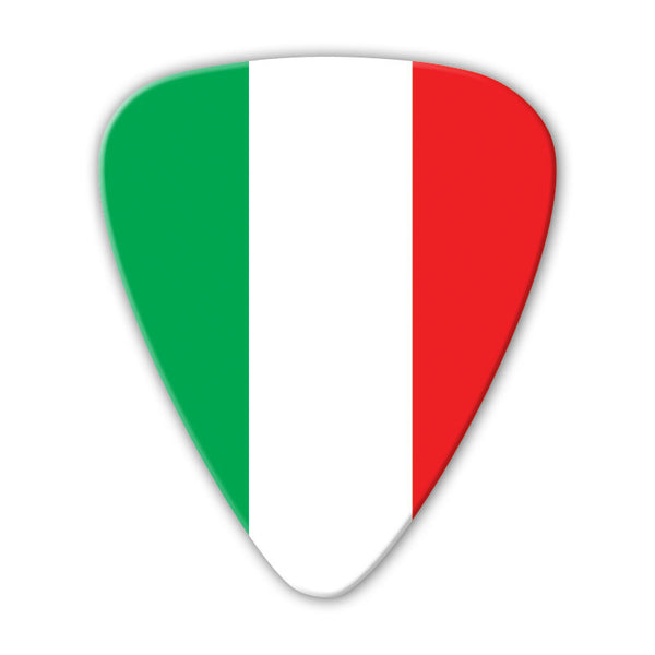 World Flag - Italy Flag Multi Pack - Custom Printed Picks - Custom Plectrum - Plektren Bedrucken - Mediators - 2