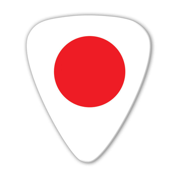 World Flag - Japan Flag Multi Pack - Custom Printed Picks - Custom Plectrum - Plektren Bedrucken - Mediators - 2