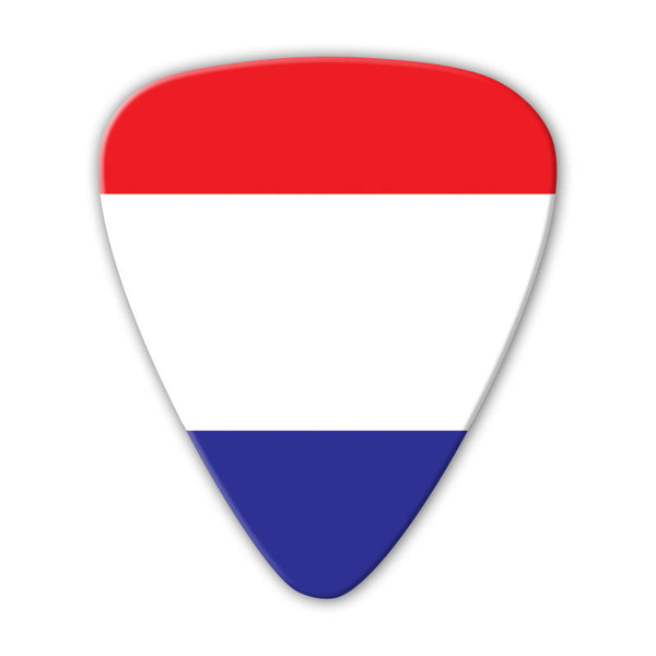 World Flag - The Netherlands Flag Multi Pack - Custom Printed Picks - Custom Plectrum - Plektren Bedrucken - Mediators - 2