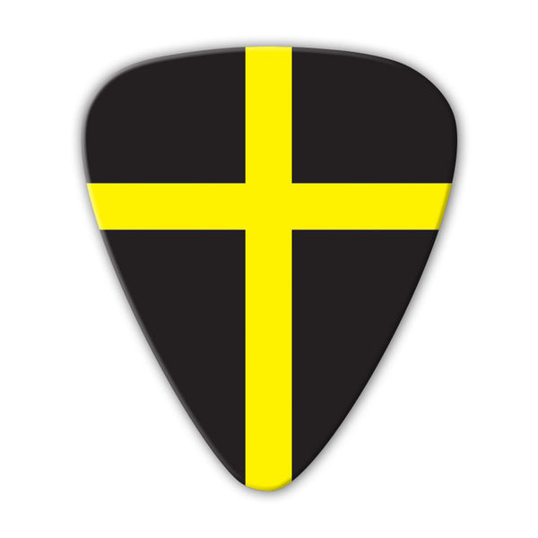 World Flag - St David's Cross Flag Multi Pack - Custom Printed Picks - Custom Plectrum - Plektren Bedrucken - Mediators - 2