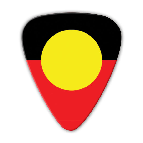 World Flag - Aboriginal Flag Multi Pack - Custom Printed Picks - Custom Plectrum - Plektren Bedrucken - Mediators - 2