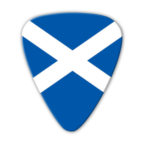 World Flag - Scotland Flag Multi Pack - Custom Printed Picks - Custom Plectrum - Plektren Bedrucken - Mediators - 2