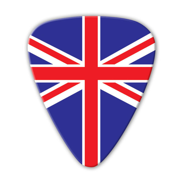 World Flag - UK Flag Multi Pack - Custom Printed Picks - Custom Plectrum - Plektren Bedrucken - Mediators - 2