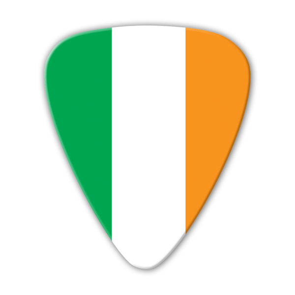 World Flag - Ireland Flag Multi Pack - Custom Printed Picks - Custom Plectrum - Plektren Bedrucken - Mediators - 2