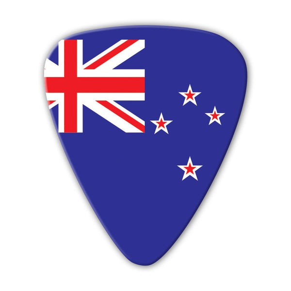World Flag - New Zealand Flag Multi Pack - Custom Printed Picks - Custom Plectrum - Plektren Bedrucken - Mediators - 2