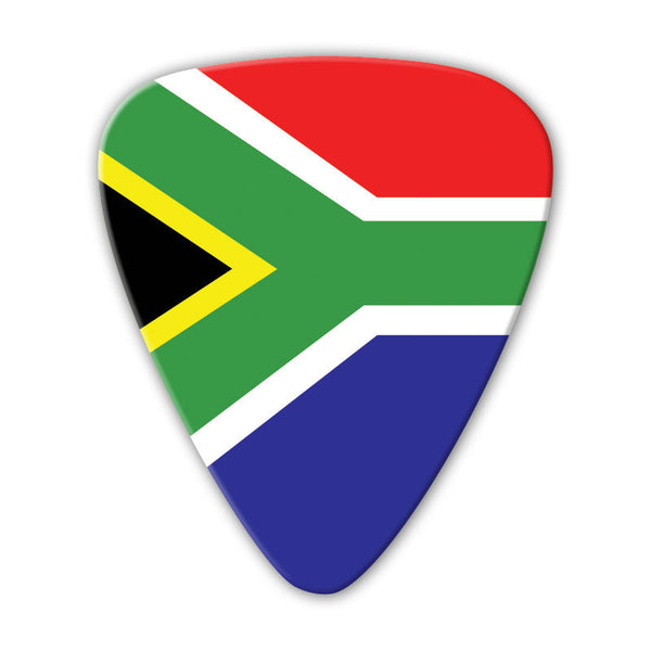 World Flag - South Africa Flag Multi Pack - Custom Printed Picks - Custom Plectrum - Plektren Bedrucken - Mediators - 2