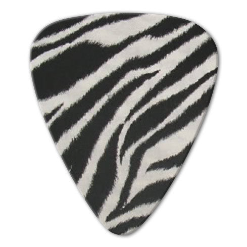 Animal Print Theme - Zebra Picks (10 pack) - Custom Printed Picks - Custom Plektrum - Plektren Bedrucken - puas personalizadas