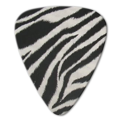 Animal Print Theme - Zebra Picks (10 pack) - Custom Printed Picks - Custom Plektrum - Plektren Bedrucken - puas personalizadas