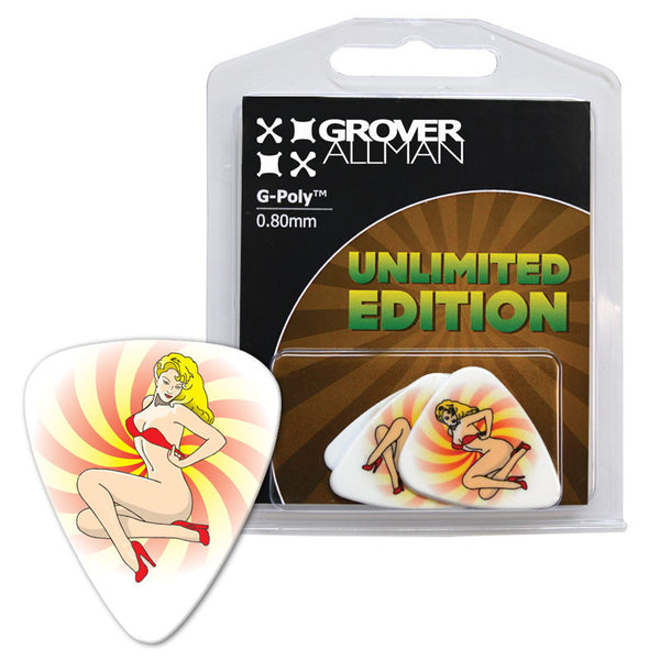 Unlimited Edition - Bikini Girl Multi Pack - Custom Printed Picks - Custom Plectrum - Plektren Bedrucken - Mediators - 1