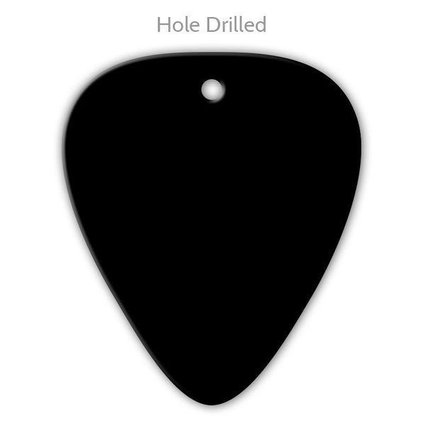 Celluloid Standard Shape Metallic Ink Picks - Single Sided - Custom Printed Picks - Custom Plektrum - Plektren Bedrucken - puas personalizadas