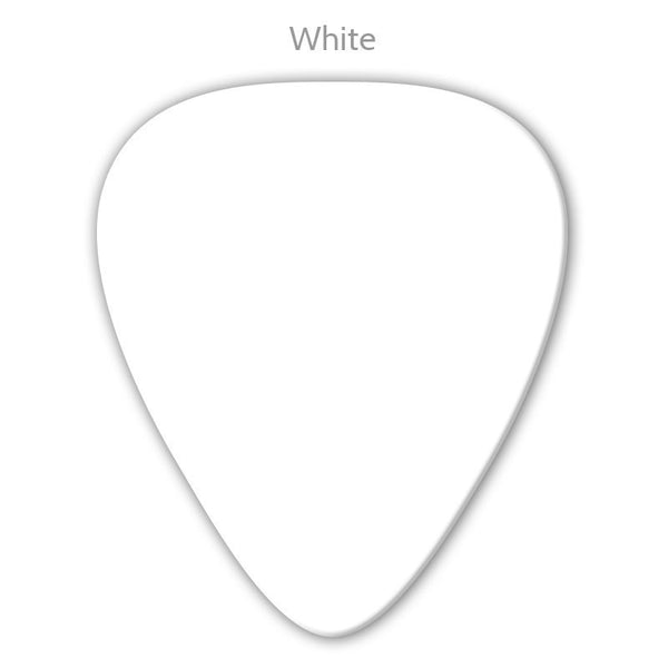 Celluloid Standard Shape Metallic Ink Picks - Double Sided - Custom Printed Picks - Custom Plektrum - Plektren Bedrucken - puas personalizadas