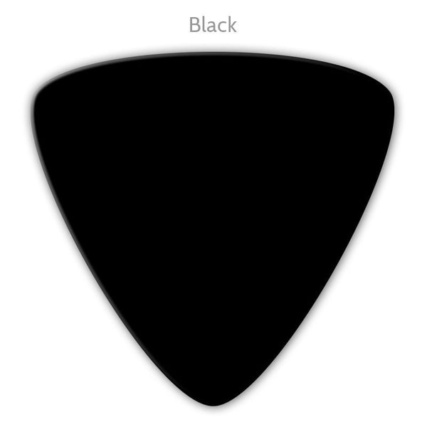 Celluloid Large Triangle Shape Metallic Ink Picks - Double Sided - Custom Printed Picks - Custom Plektrum - Plektren Bedrucken - puas personalizadas