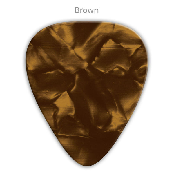 Vintage Celluloid Printed Picks - Single Sided - Custom Printed Picks - Custom Plectrum - Plektren Bedrucken - Mediators - 3