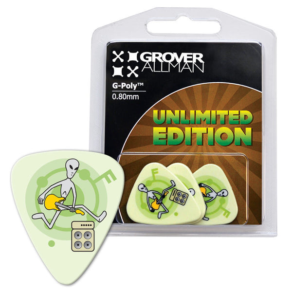 Unlimited Edition - Eddie Van Alien Multi Pack - Custom Printed Picks - Custom Plectrum - Plektren Bedrucken - Mediators - 1