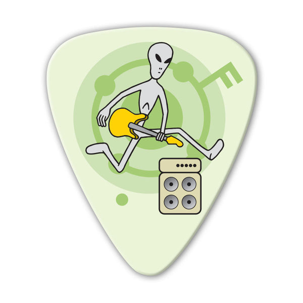 Unlimited Edition - Eddie Van Alien Multi Pack - Custom Printed Picks - Custom Plectrum - Plektren Bedrucken - Mediators - 2