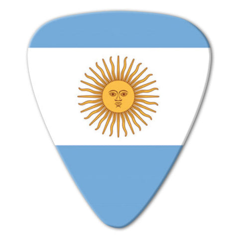 World Flag - Argentina Flag Picks (10 pack) - Custom Printed Picks - Custom Plectrum - Plektren Bedrucken - Mediators