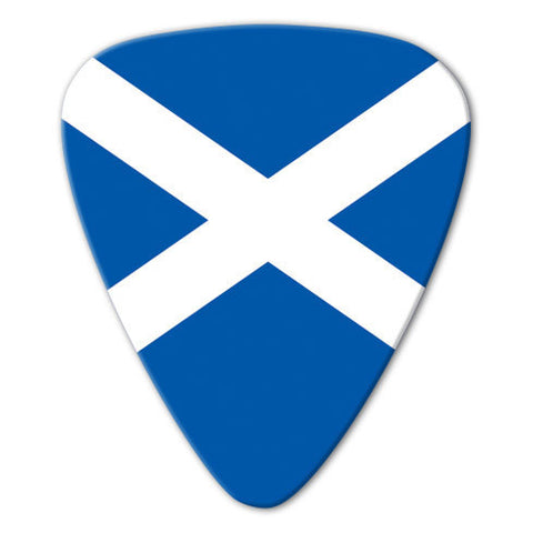 World Flag - Scotland Flag Picks (10 pack) - Custom Printed Picks - Custom Plectrum - Plektren Bedrucken - Mediators