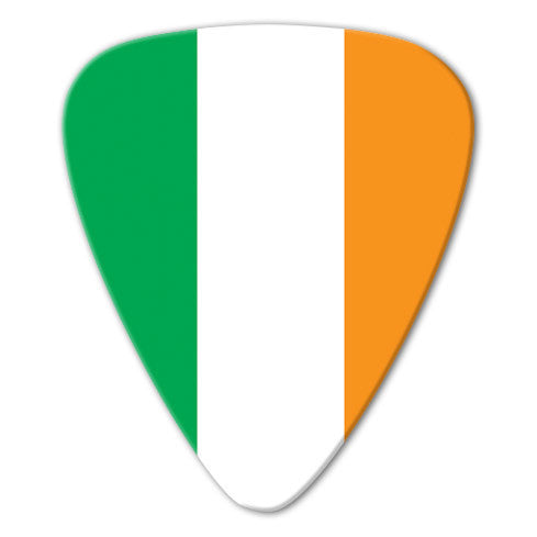 World Flag - Ireland Flag Picks (10 pack) - Custom Printed Picks - Custom Plectrum - Plektren Bedrucken - Mediators