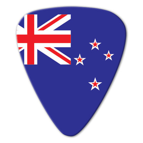 World Flag - New Zealand Flag Picks (10 pack) - Custom Printed Picks - Custom Plectrum - Plektren Bedrucken - Mediators