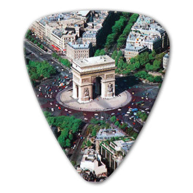 France - Arc de Triomphe Picks (10 pack) - Custom Printed Picks - Custom Plektrum - Plektren Bedrucken - puas personalizadas