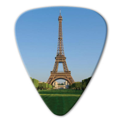France - Eiffel Tower Picks (10 pack) - Custom Printed Picks - Custom Plektrum - Plektren Bedrucken - puas personalizadas