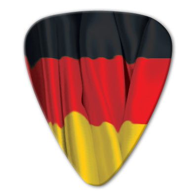 Germany - German Photo Flag Picks (10 pack) - Custom Printed Picks - Custom Plektrum - Plektren Bedrucken - puas personalizadas