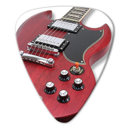Guitar Theme - SG Picks (10 pack) - Custom Printed Picks - Custom Plektrum - Plektren Bedrucken - puas personalizadas