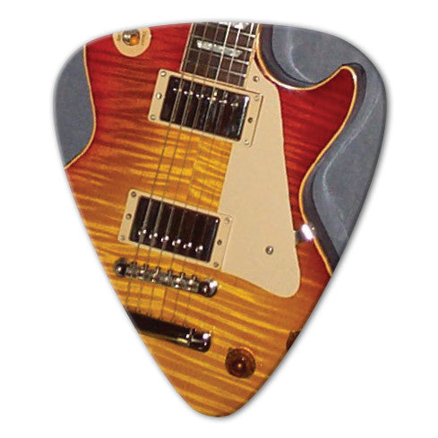 Guitar Theme - Les Paul Picks (10 pack) - Custom Printed Picks - Custom Plektrum - Plektren Bedrucken - puas personalizadas