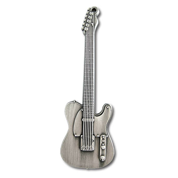 Guitar Keyring #5 Telecaster style electric guitar with pick - Custom Printed Picks - Custom Plektrum - Plektren Bedrucken - puas personalizadas