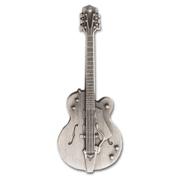 Guitar Keyring #8 Hollow body electric guitar with pick - Custom Printed Picks - Custom Plektrum - Plektren Bedrucken - puas personalizadas