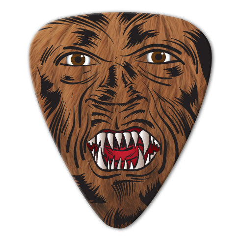 Horror Theme - Wolfman Picks (10 pack) - Custom Printed Picks - Custom Plektrum - Plektren Bedrucken - puas personalizadas