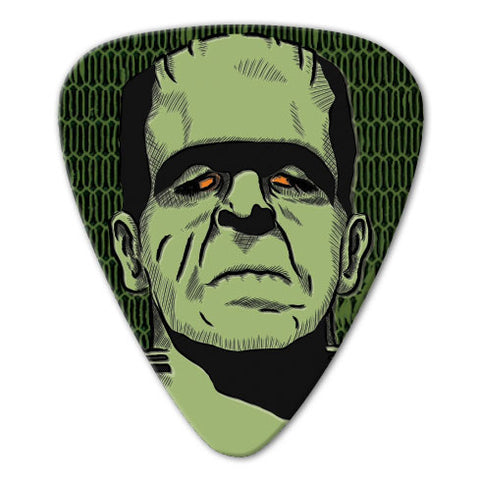 Horror Theme - Frankenstein Picks (10 pack) - Custom Printed Picks - Custom Plektrum - Plektren Bedrucken - puas personalizadas
