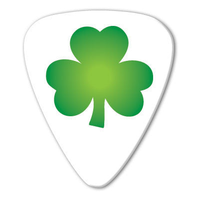 Ireland - Shamrock Picks (10 pack) - Custom Printed Picks - Custom Plektrum - Plektren Bedrucken - puas personalizadas