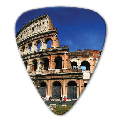 Italy - Coliseum Picks (10 pack) - Custom Printed Picks - Custom Plektrum - Plektren Bedrucken - puas personalizadas