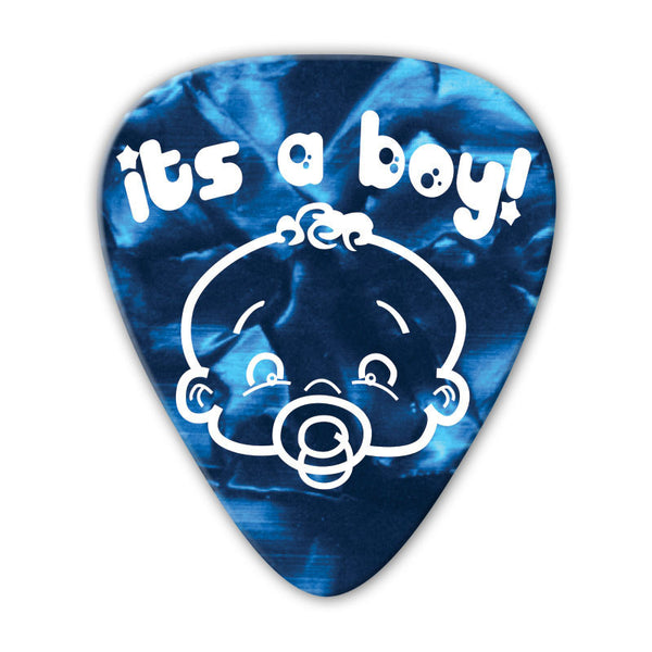 Unlimited Edition - It's a Boy Multi Pack - Custom Printed Picks - Custom Plectrum - Plektren Bedrucken - Mediators - 2