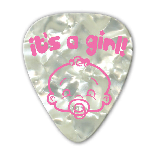 Unlimited Edition - It's a Girl Multi Pack - Custom Printed Picks - Custom Plectrum - Plektren Bedrucken - Mediators - 2