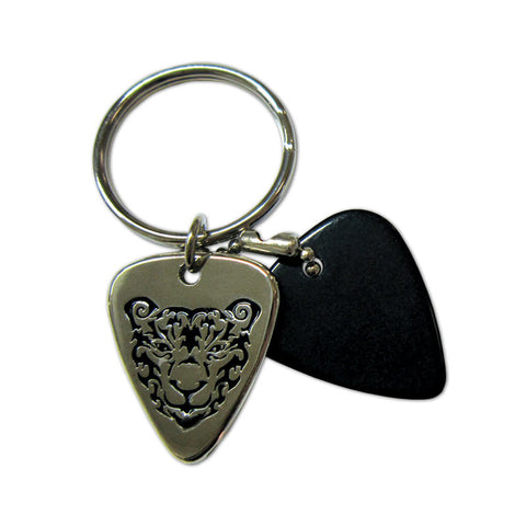 Pick Keyring - Tiger - Custom Printed Picks - Custom Plektrum - Plektren Bedrucken - puas personalizadas