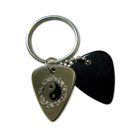 Pick Keyring - Yin Yang - Custom Printed Picks - Custom Plektrum - Plektren Bedrucken - puas personalizadas