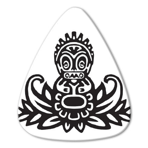 Maori Theme - Sitting Man Picks (10 pack) - Custom Printed Picks - Custom Plektrum - Plektren Bedrucken - puas personalizadas