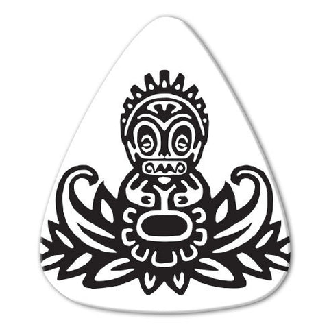 Maori Theme - Sitting Man Picks (10 pack) - Custom Printed Picks - Custom Plektrum - Plektren Bedrucken - puas personalizadas