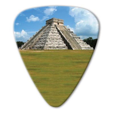 Mexico - Pyramids Picks (10 pack) - Custom Printed Picks - Custom Plektrum - Plektren Bedrucken - puas personalizadas