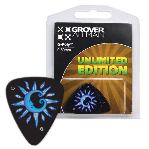 Unlimited Edition - Moon Multi Pack - Custom Printed Picks - Custom Plectrum - Plektren Bedrucken - Mediators - 1