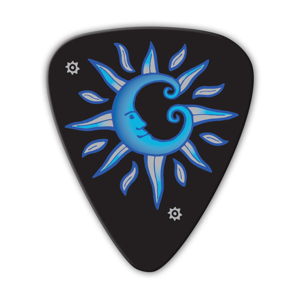 Unlimited Edition - Moon Multi Pack - Custom Printed Picks - Custom Plectrum - Plektren Bedrucken - Mediators - 2