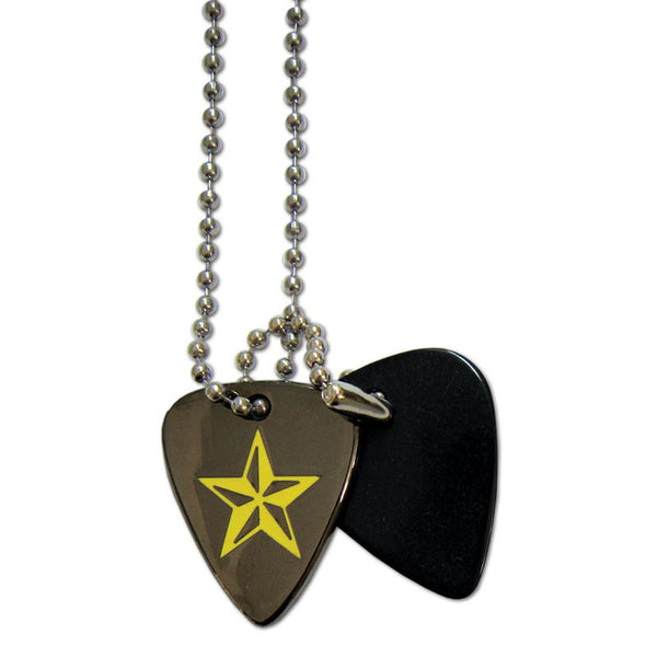 Pick Necklace - Star - Custom Printed Picks - Custom Plektrum - Plektren Bedrucken - puas personalizadas